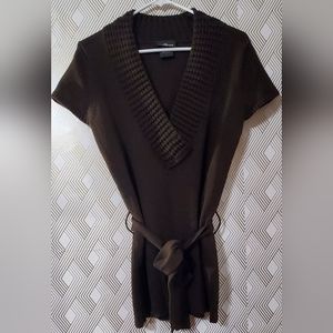 Ladies Blouse, Color Brown, Large Size